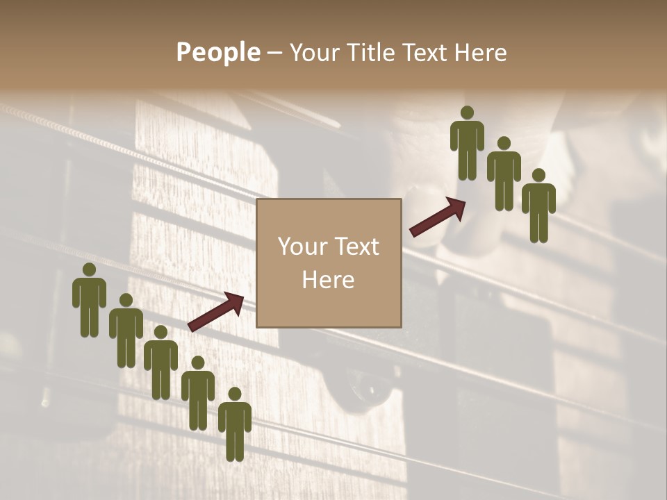 Note Bass Treble PowerPoint Template