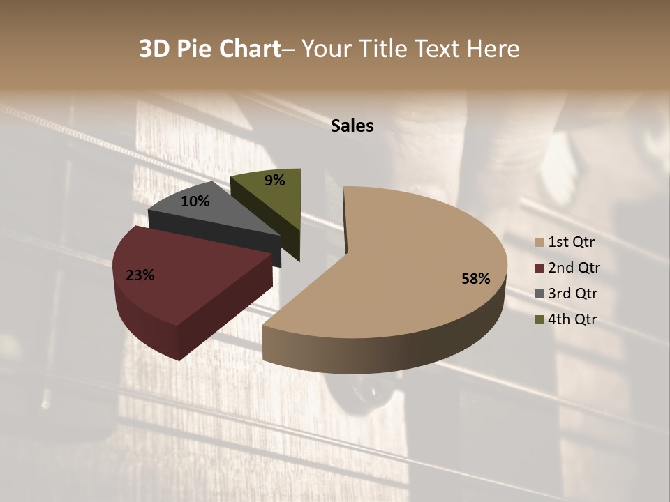 Note Bass Treble PowerPoint Template