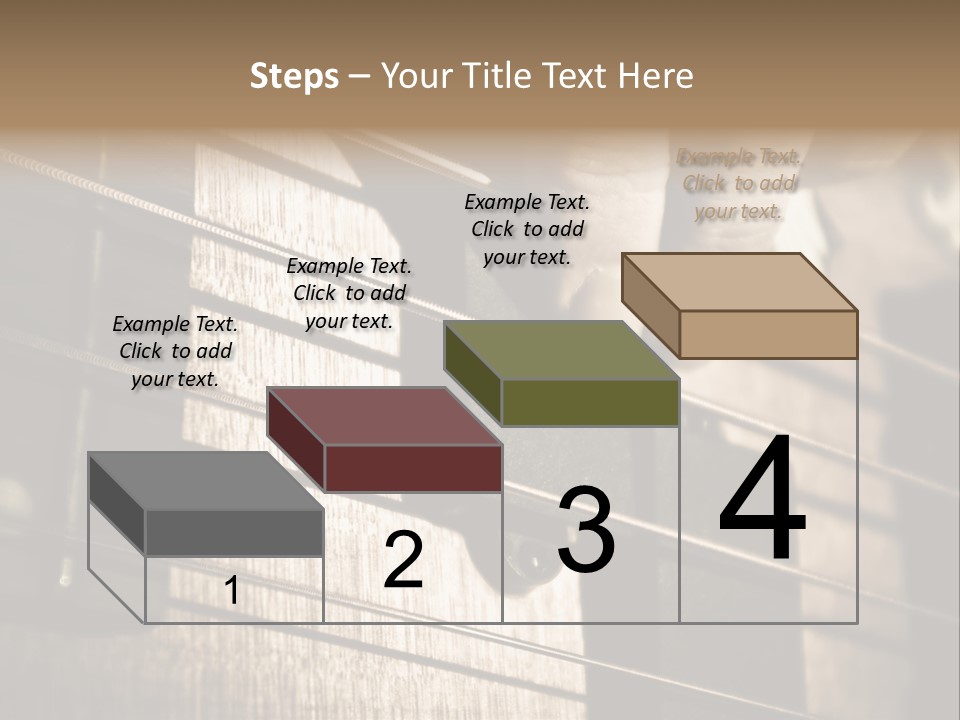 Note Bass Treble PowerPoint Template