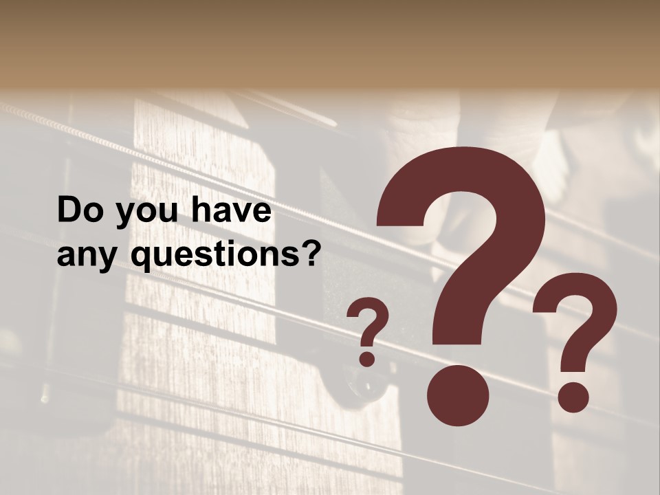 Note Bass Treble PowerPoint Template