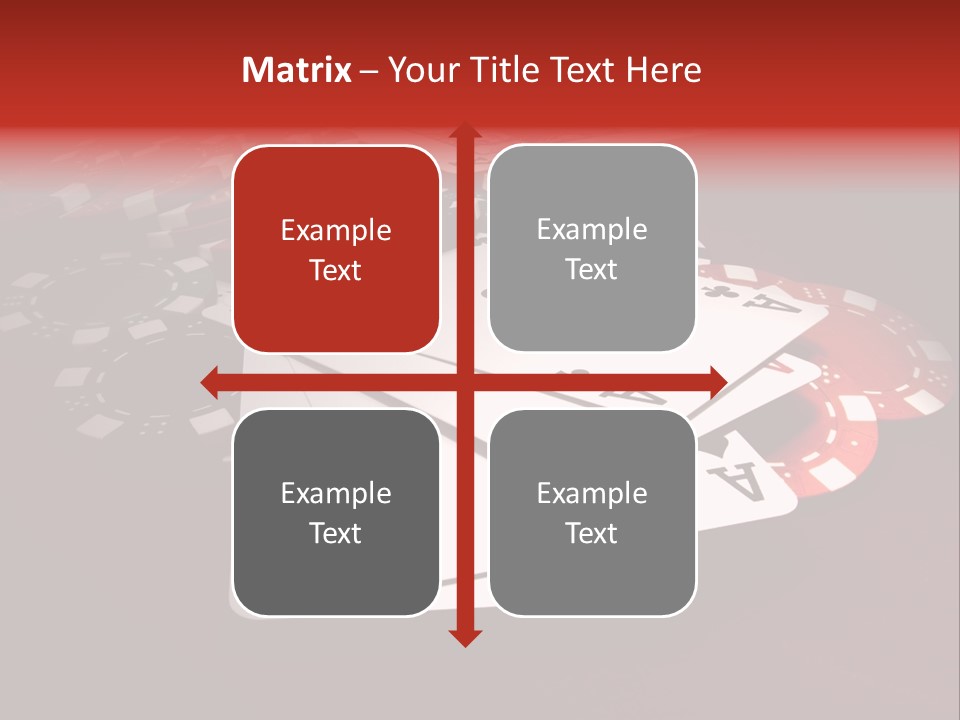 Close Betting Casino PowerPoint Template