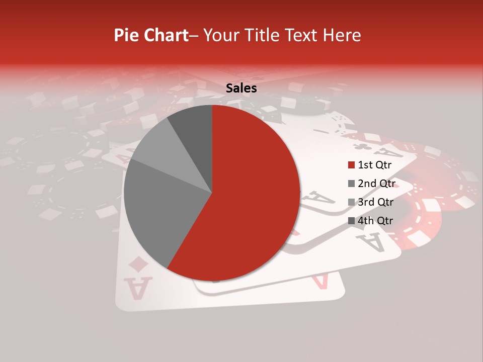 Close Betting Casino PowerPoint Template