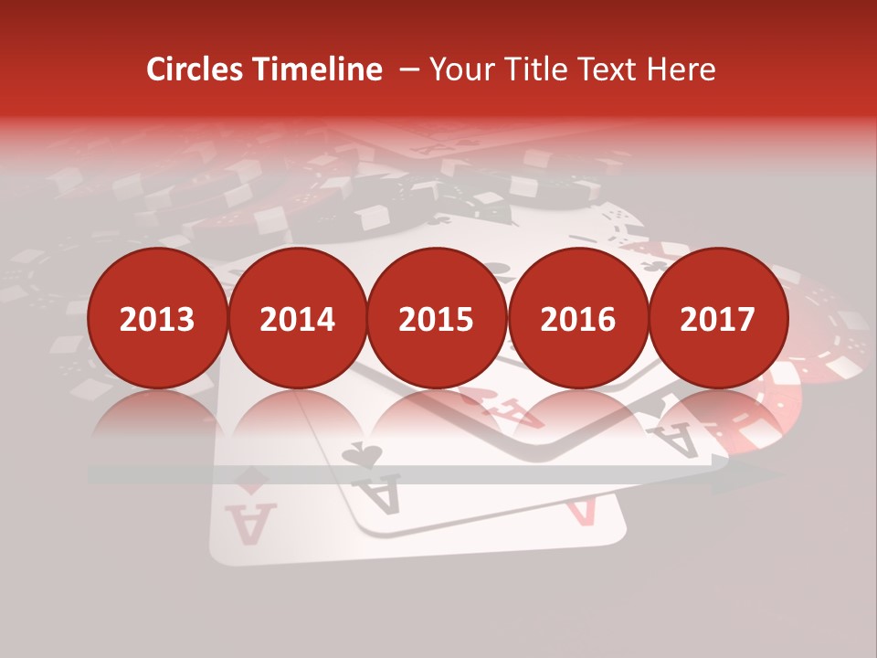 Close Betting Casino PowerPoint Template