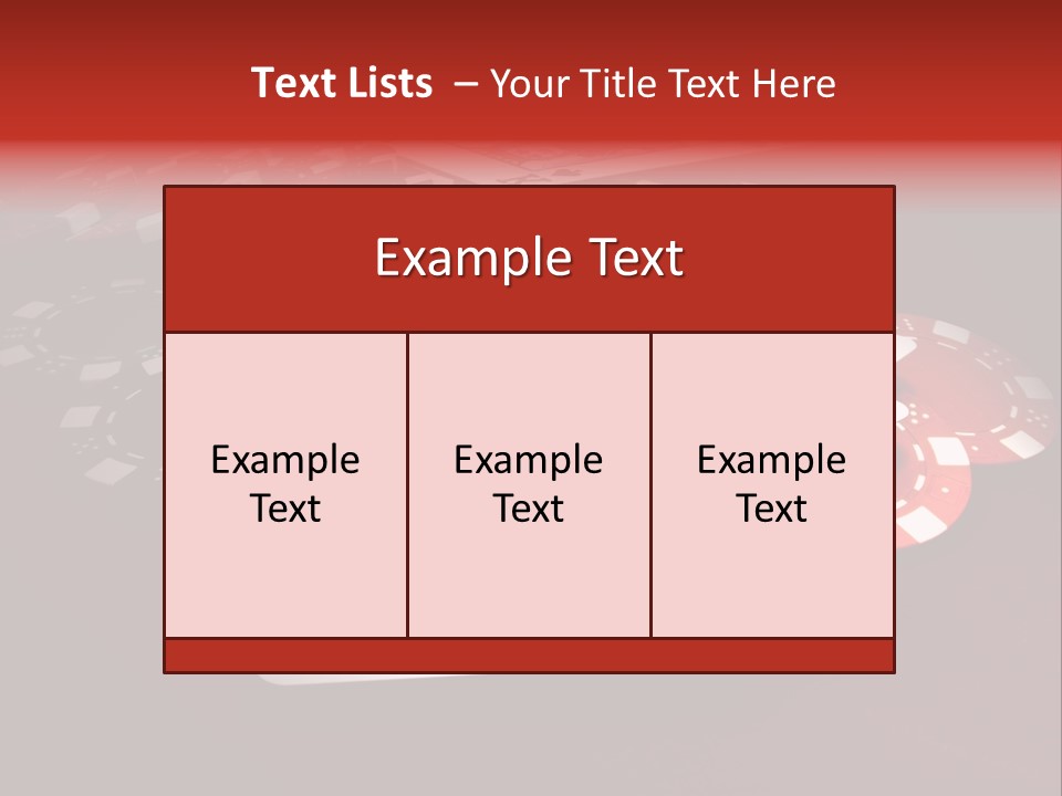 Close Betting Casino PowerPoint Template