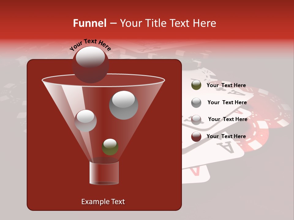 Close Betting Casino PowerPoint Template