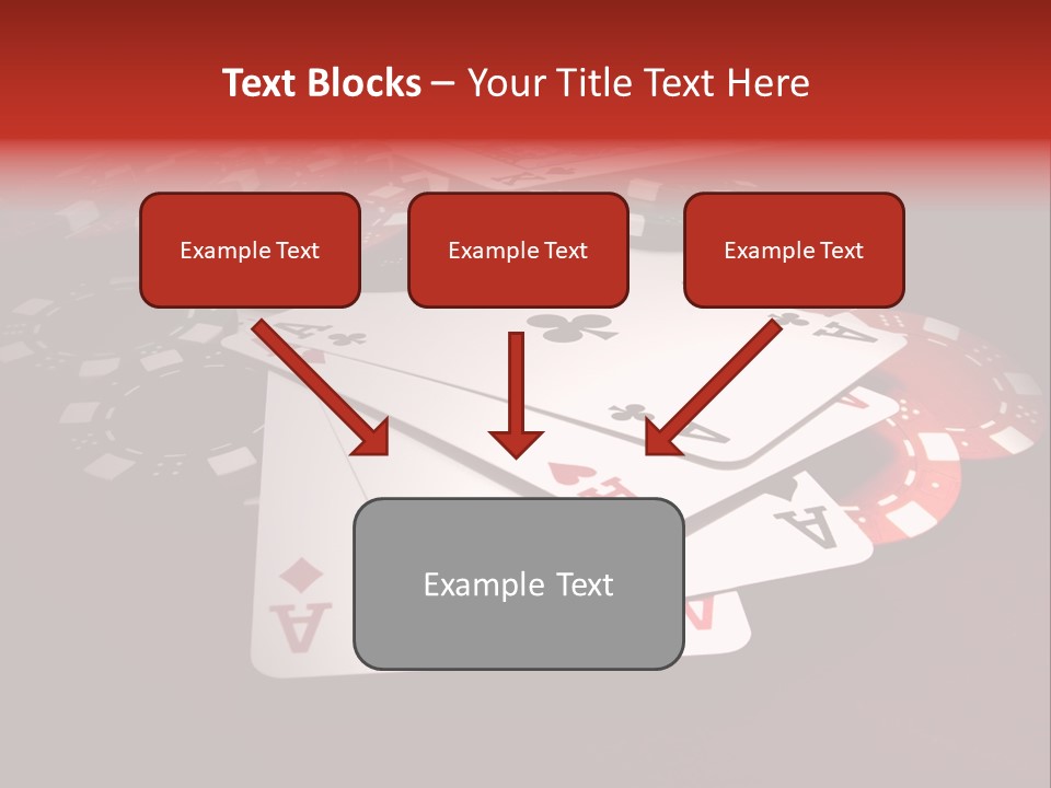 Close Betting Casino PowerPoint Template