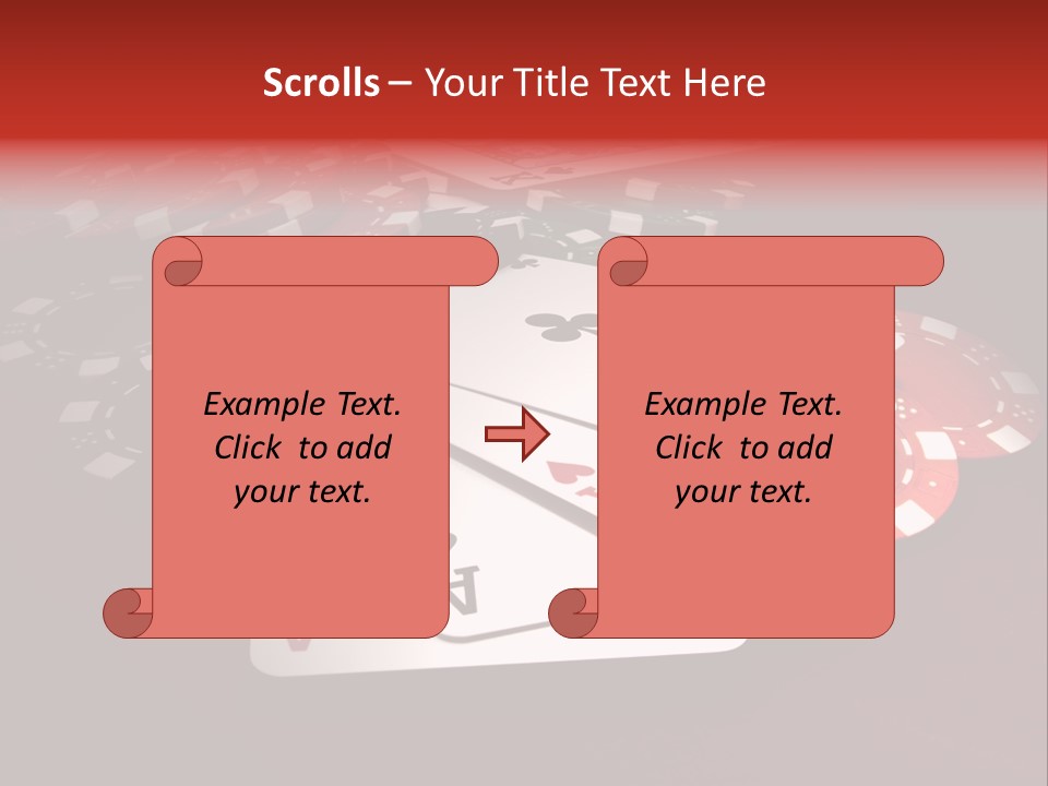 Close Betting Casino PowerPoint Template