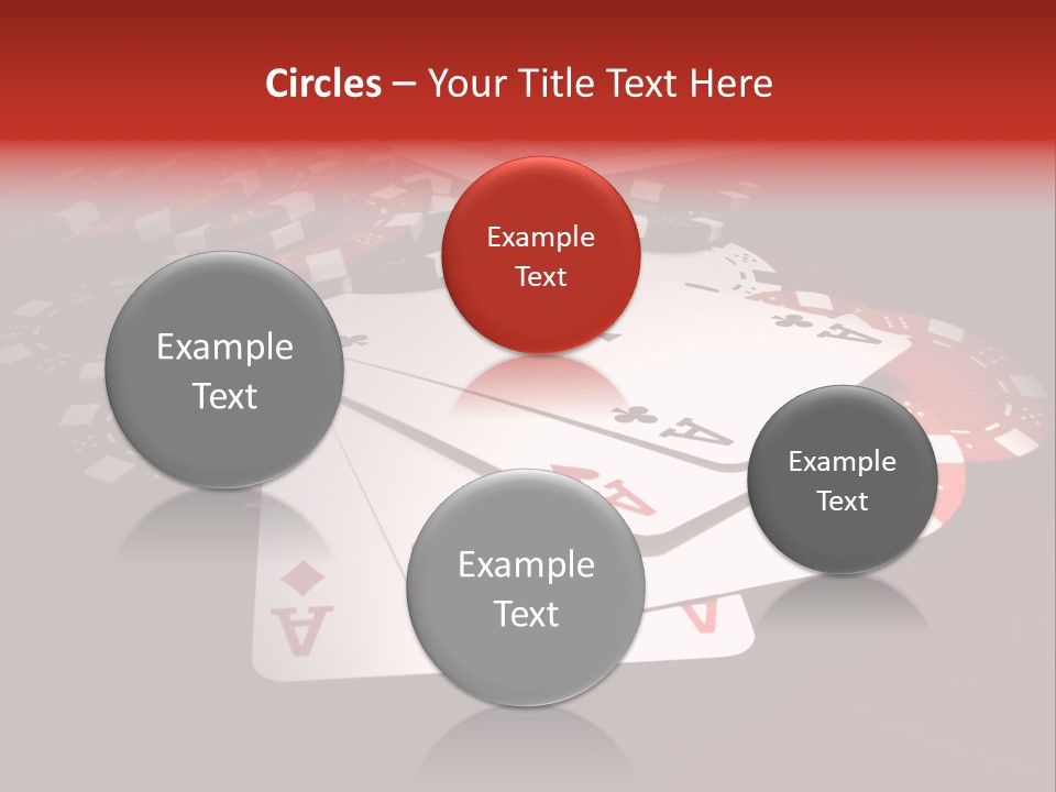 Close Betting Casino PowerPoint Template