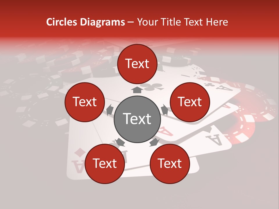 Close Betting Casino PowerPoint Template