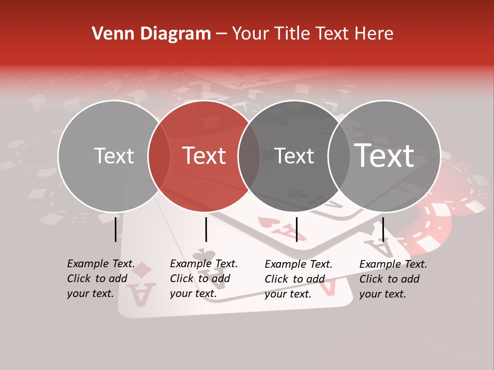 Close Betting Casino PowerPoint Template
