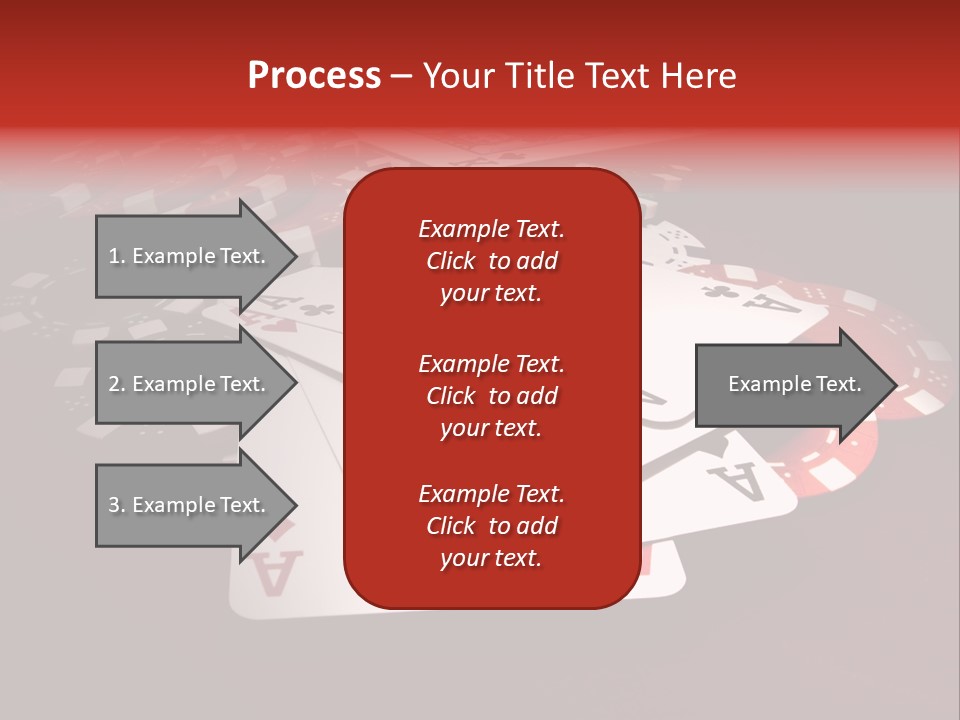 Close Betting Casino PowerPoint Template