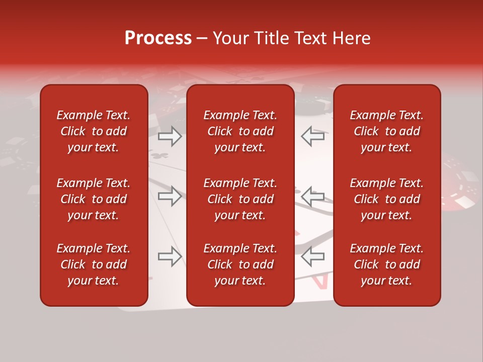 Close Betting Casino PowerPoint Template