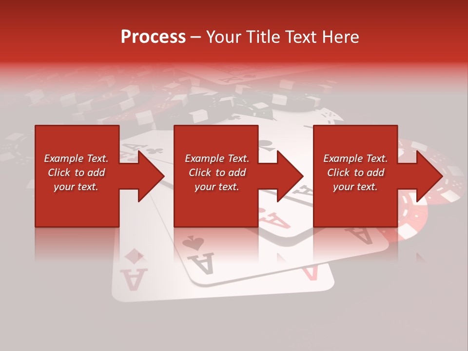 Close Betting Casino PowerPoint Template
