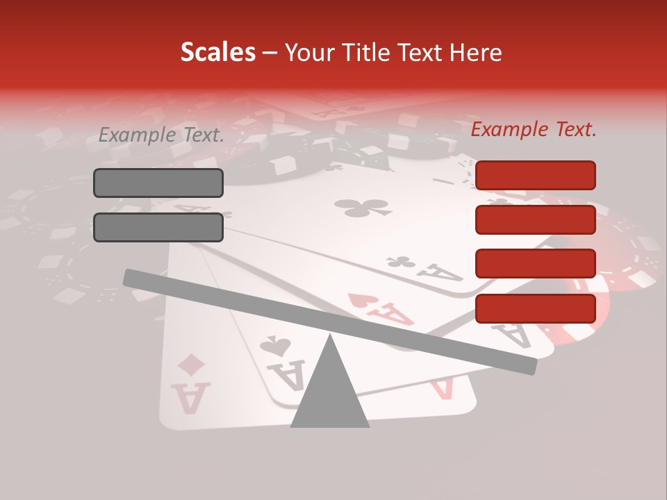 Close Betting Casino PowerPoint Template