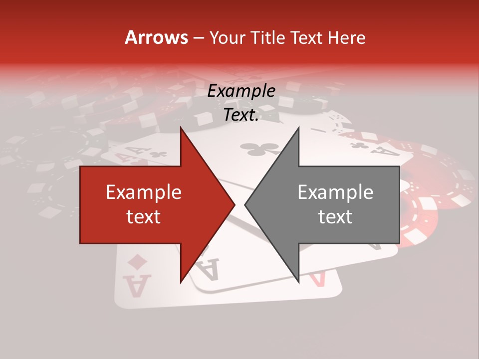 Close Betting Casino PowerPoint Template