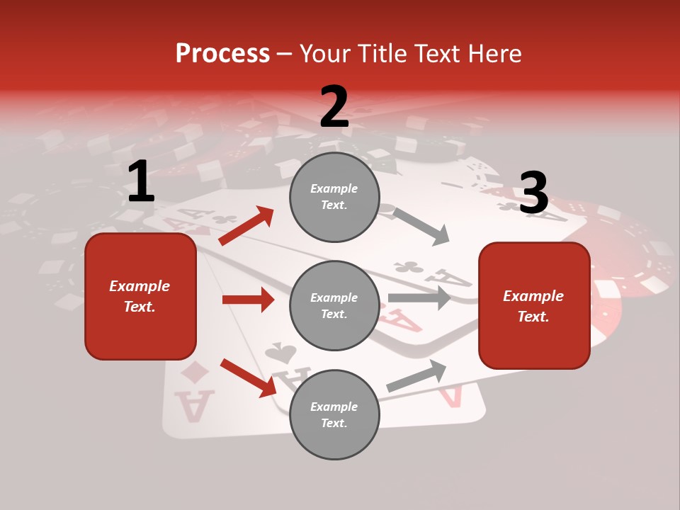 Close Betting Casino PowerPoint Template