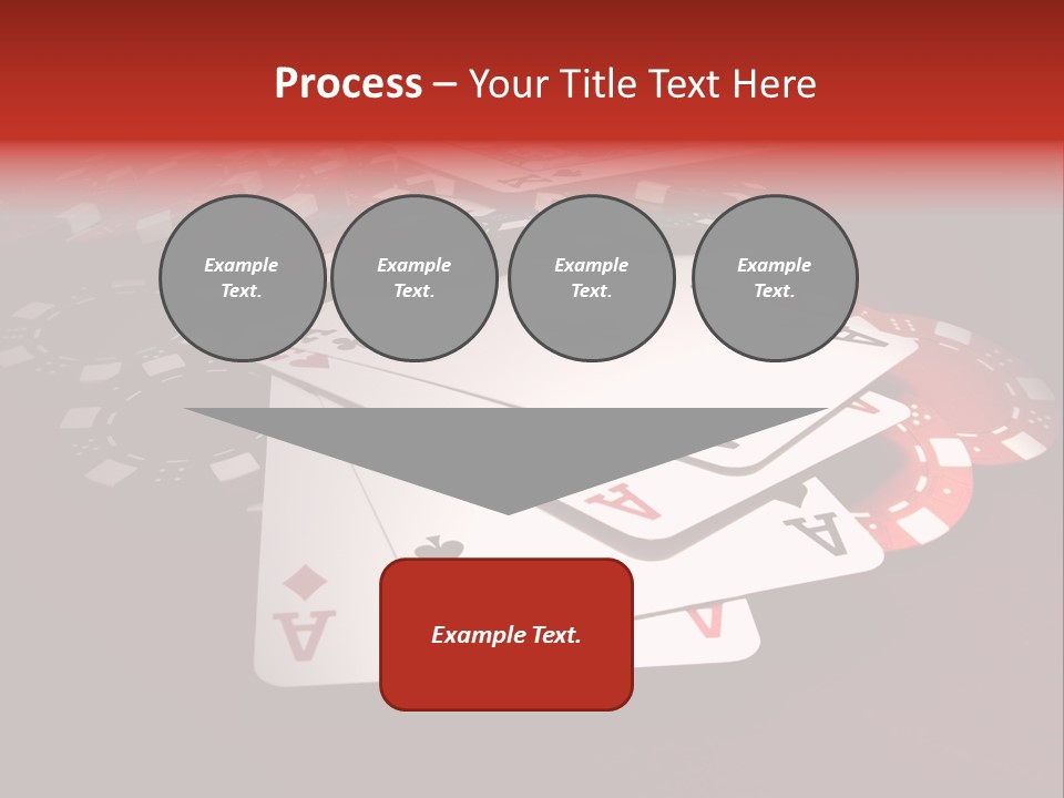 Close Betting Casino PowerPoint Template