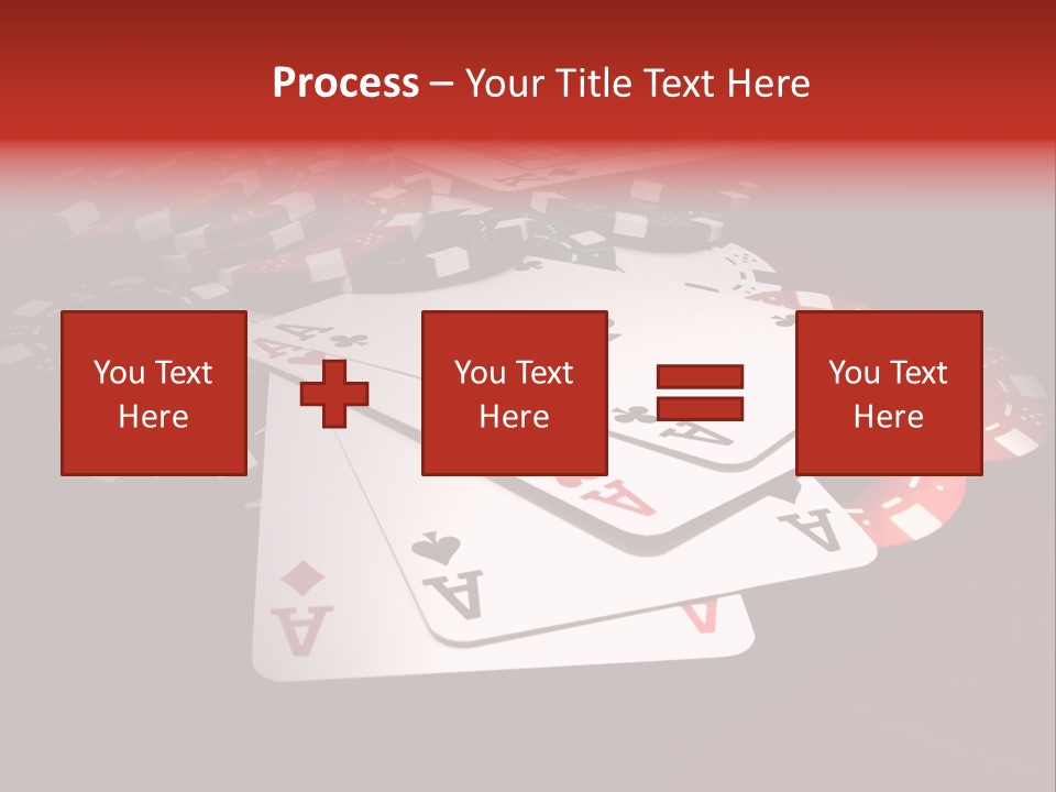 Close Betting Casino PowerPoint Template