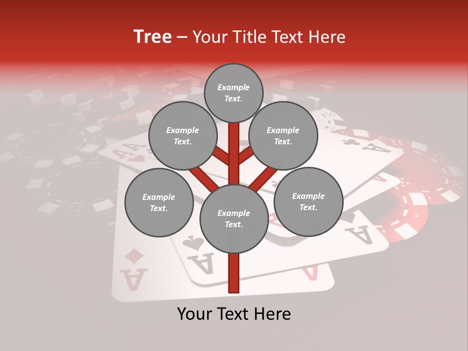 Close Betting Casino PowerPoint Template