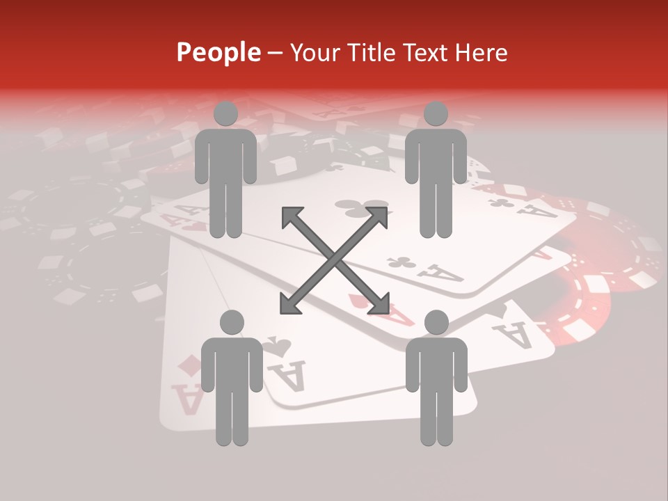 Close Betting Casino PowerPoint Template