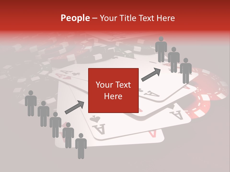 Close Betting Casino PowerPoint Template