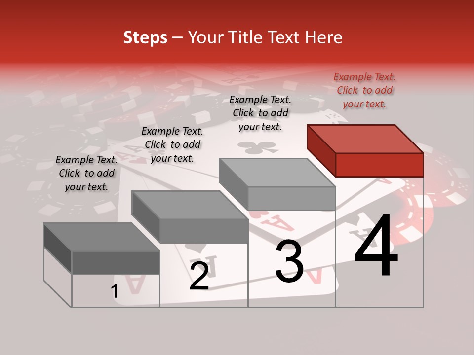 Close Betting Casino PowerPoint Template