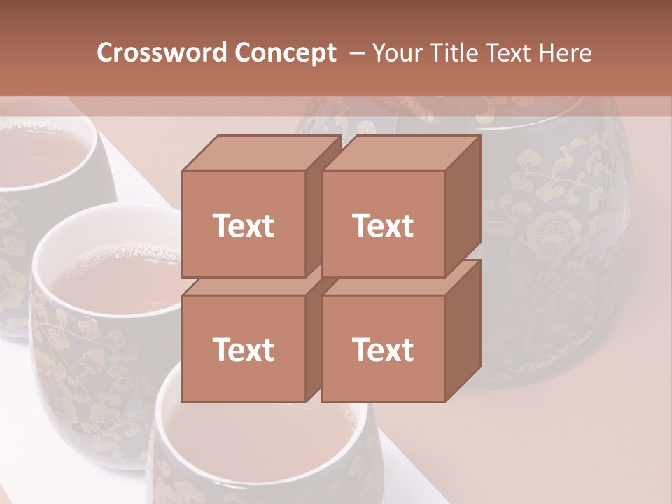 Pot Zen Drink PowerPoint Template