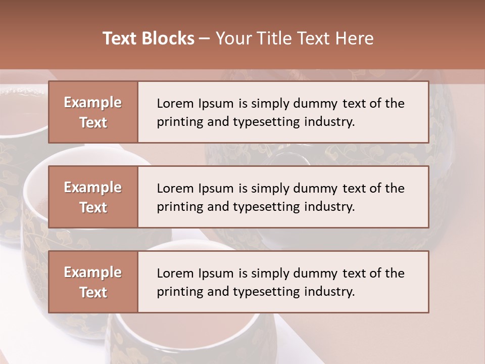 Pot Zen Drink PowerPoint Template