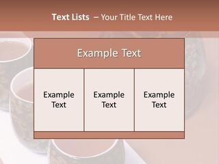Pot Zen Drink PowerPoint Template