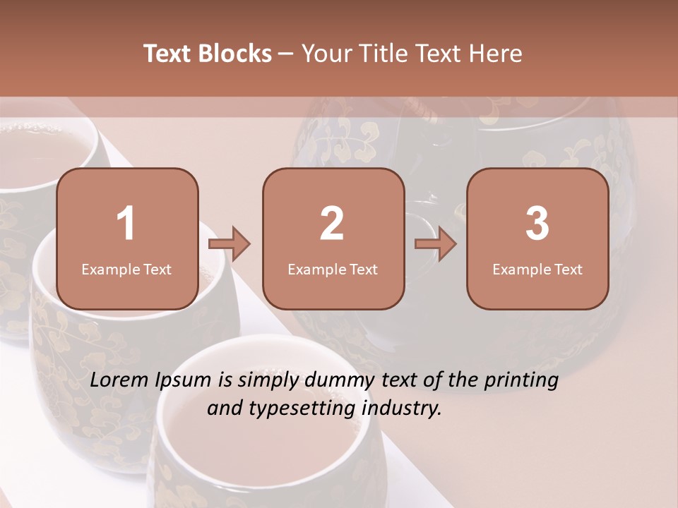 Pot Zen Drink PowerPoint Template