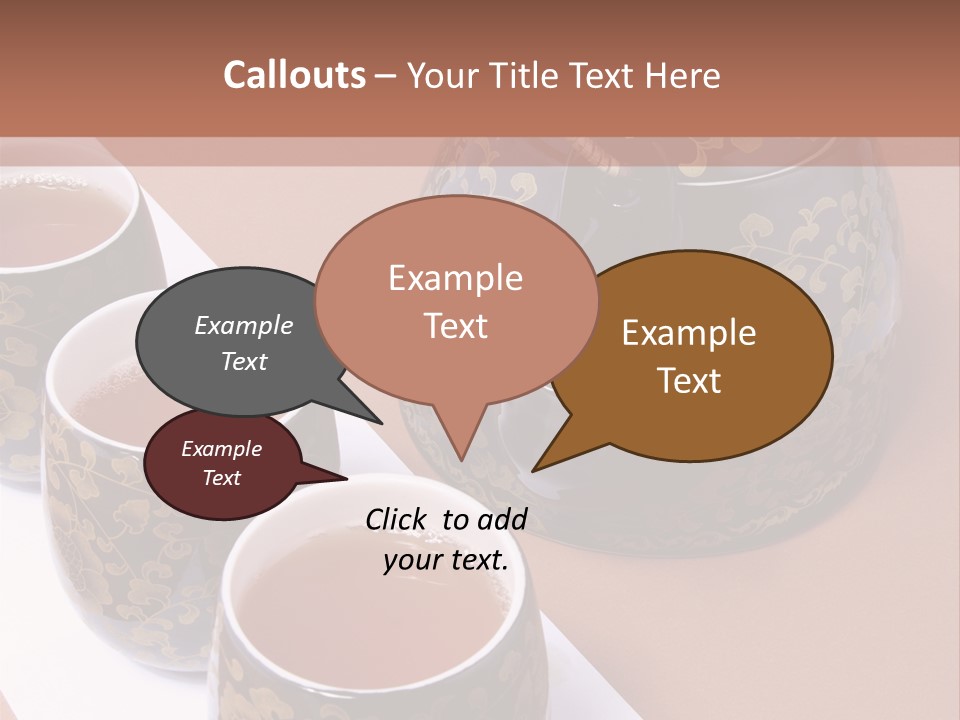 Pot Zen Drink PowerPoint Template