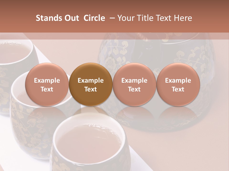 Pot Zen Drink PowerPoint Template