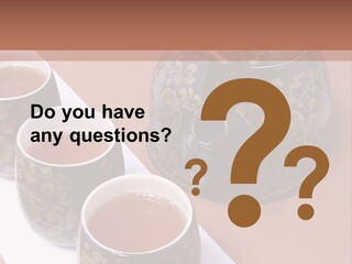 Pot Zen Drink PowerPoint Template