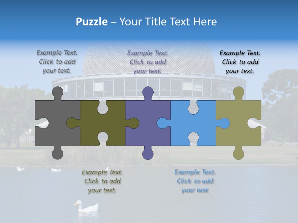 Summer Food Layered PowerPoint Template