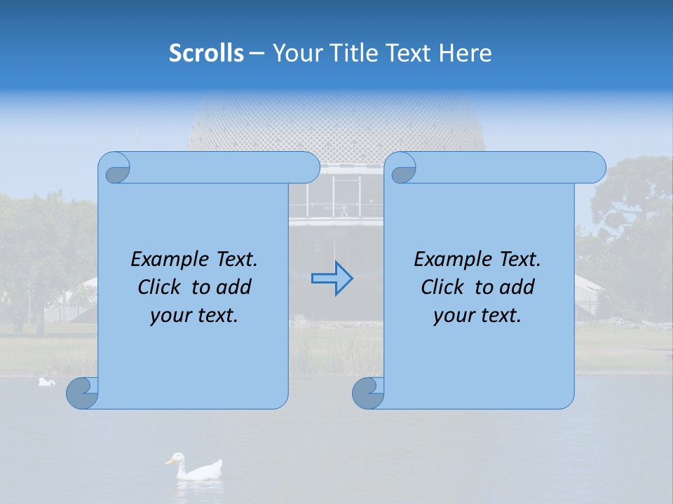 Summer Food Layered PowerPoint Template
