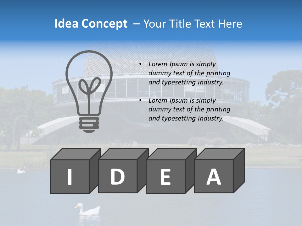 Summer Food Layered PowerPoint Template