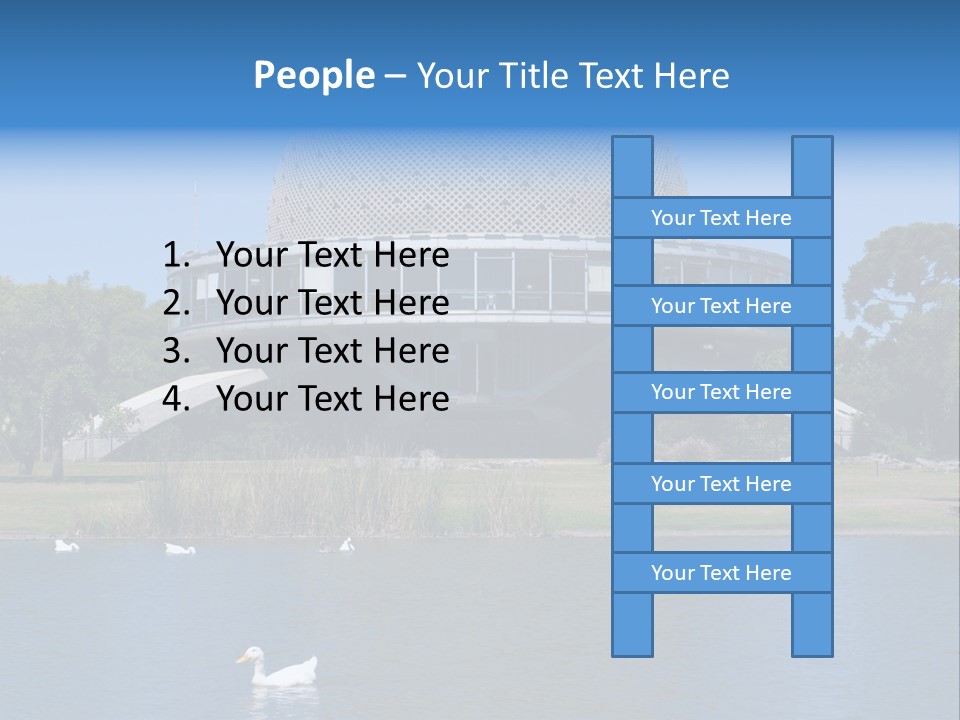 Summer Food Layered PowerPoint Template