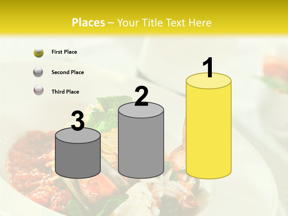 Bowl Noodles Sauce PowerPoint Template