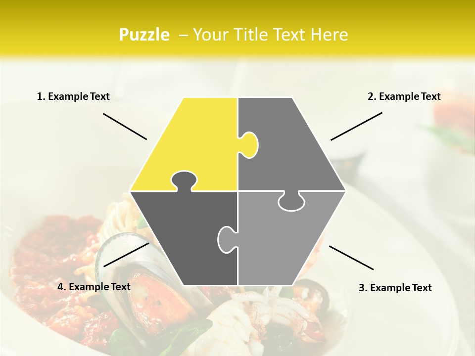 Bowl Noodles Sauce PowerPoint Template