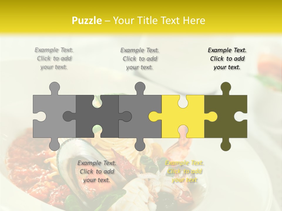 Bowl Noodles Sauce PowerPoint Template