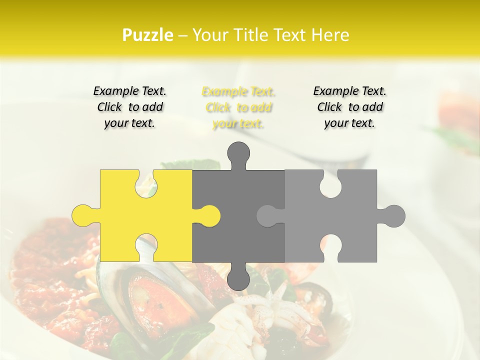 Bowl Noodles Sauce PowerPoint Template