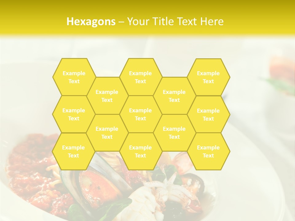 Bowl Noodles Sauce PowerPoint Template