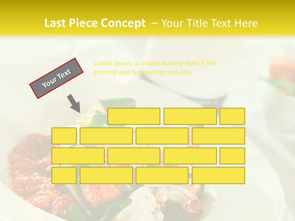 Bowl Noodles Sauce PowerPoint Template