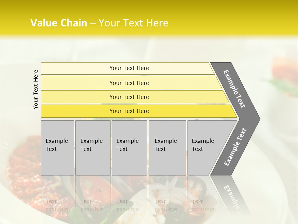 Bowl Noodles Sauce PowerPoint Template