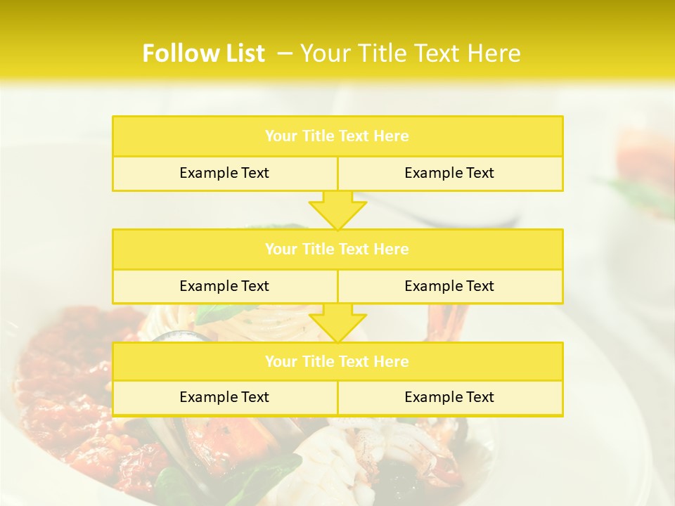Bowl Noodles Sauce PowerPoint Template