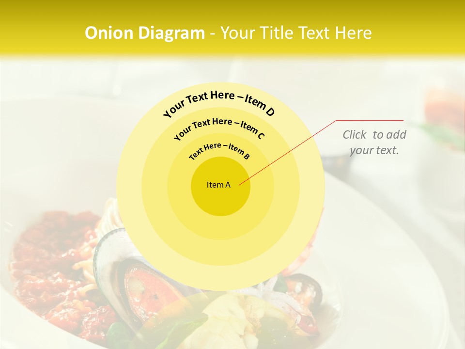 Bowl Noodles Sauce PowerPoint Template