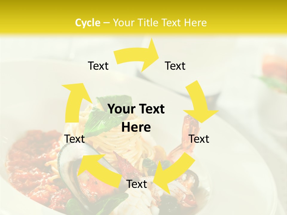 Bowl Noodles Sauce PowerPoint Template