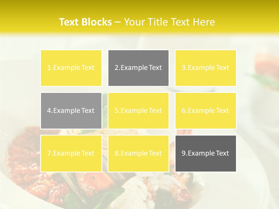 Bowl Noodles Sauce PowerPoint Template