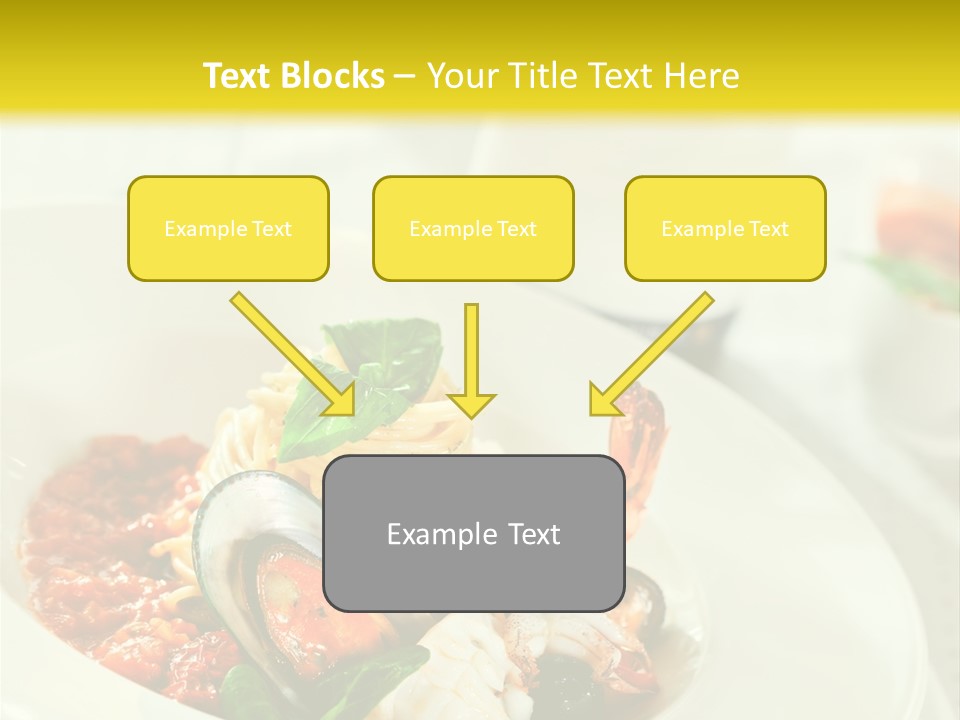 Bowl Noodles Sauce PowerPoint Template