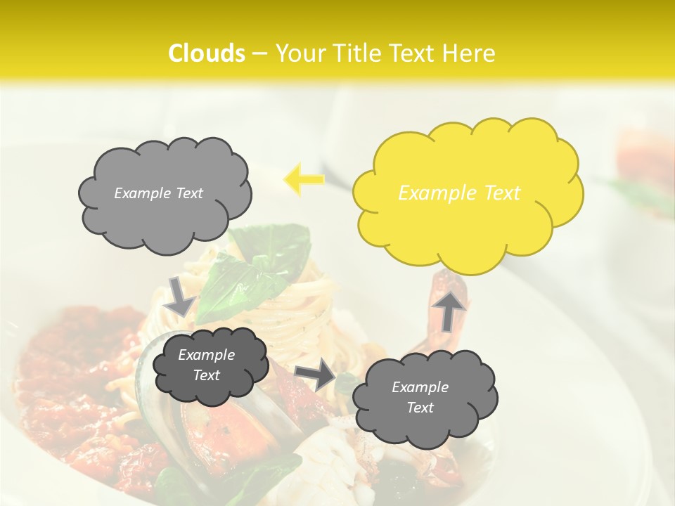Bowl Noodles Sauce PowerPoint Template